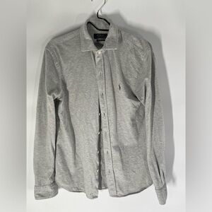 Polo by Ralph Lauren Light Gray Men's Button Down Shirt